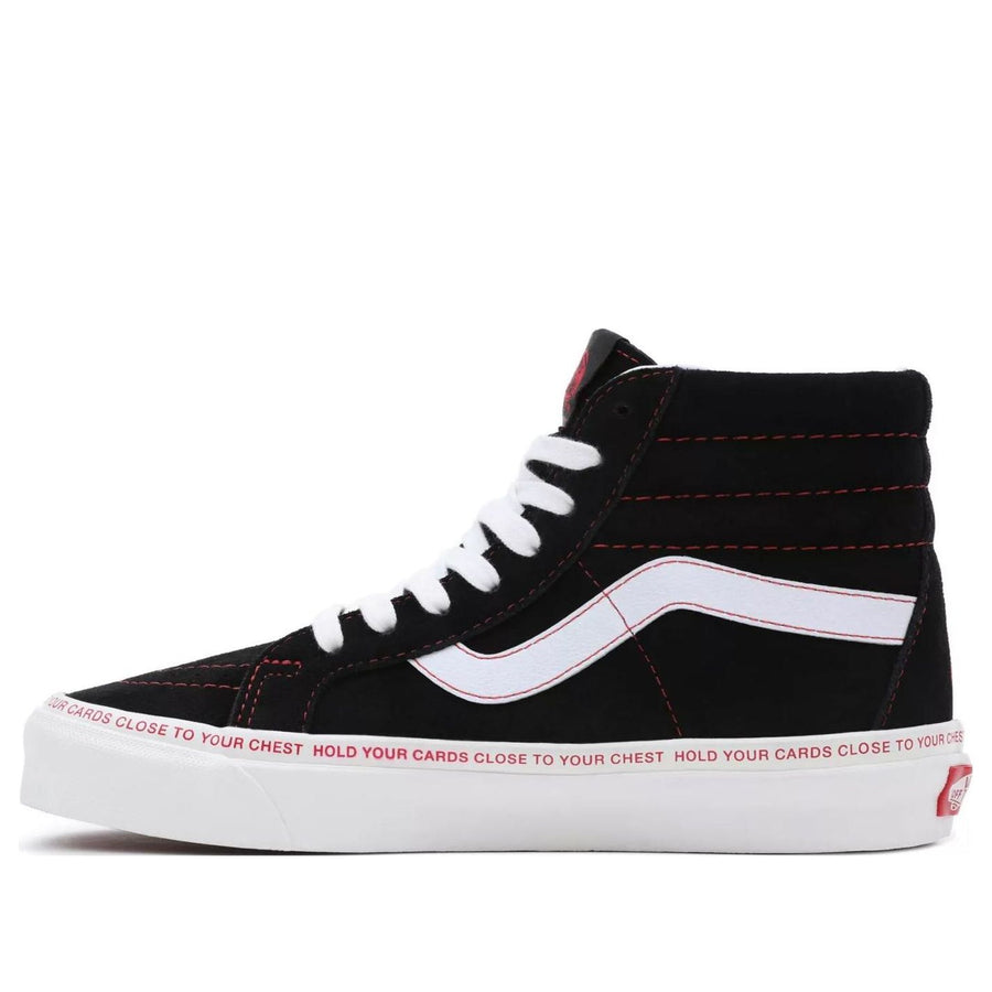 

Кроссовки Vans SK8-Hi 38 DX 'Black White', черный