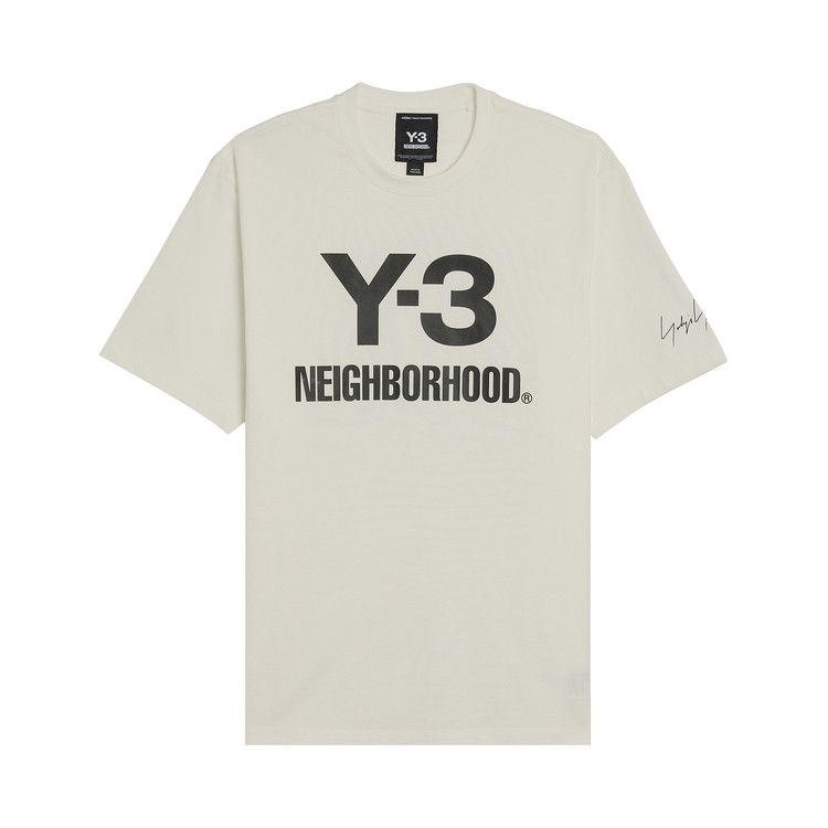 

Футболка Y-3 x Neighborhood Logo Tee 'White'