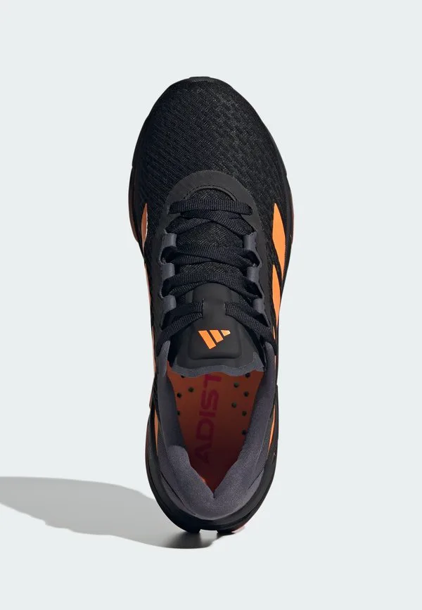 Кроссовки для бега по шоссе adistar byd m Adidas Performance, Core Black Lucid Orange Aurora Onix — фото 3