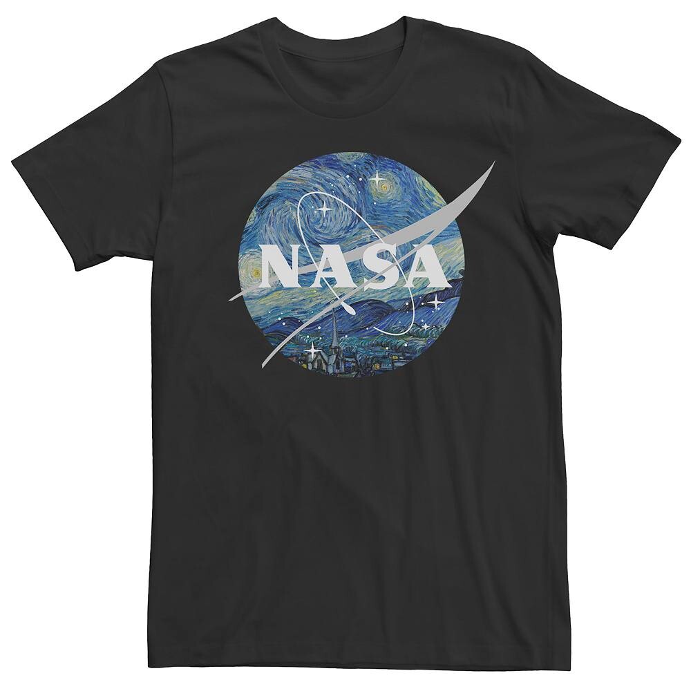 

Мужская футболка NASA Starry Night Licensed Character, черный