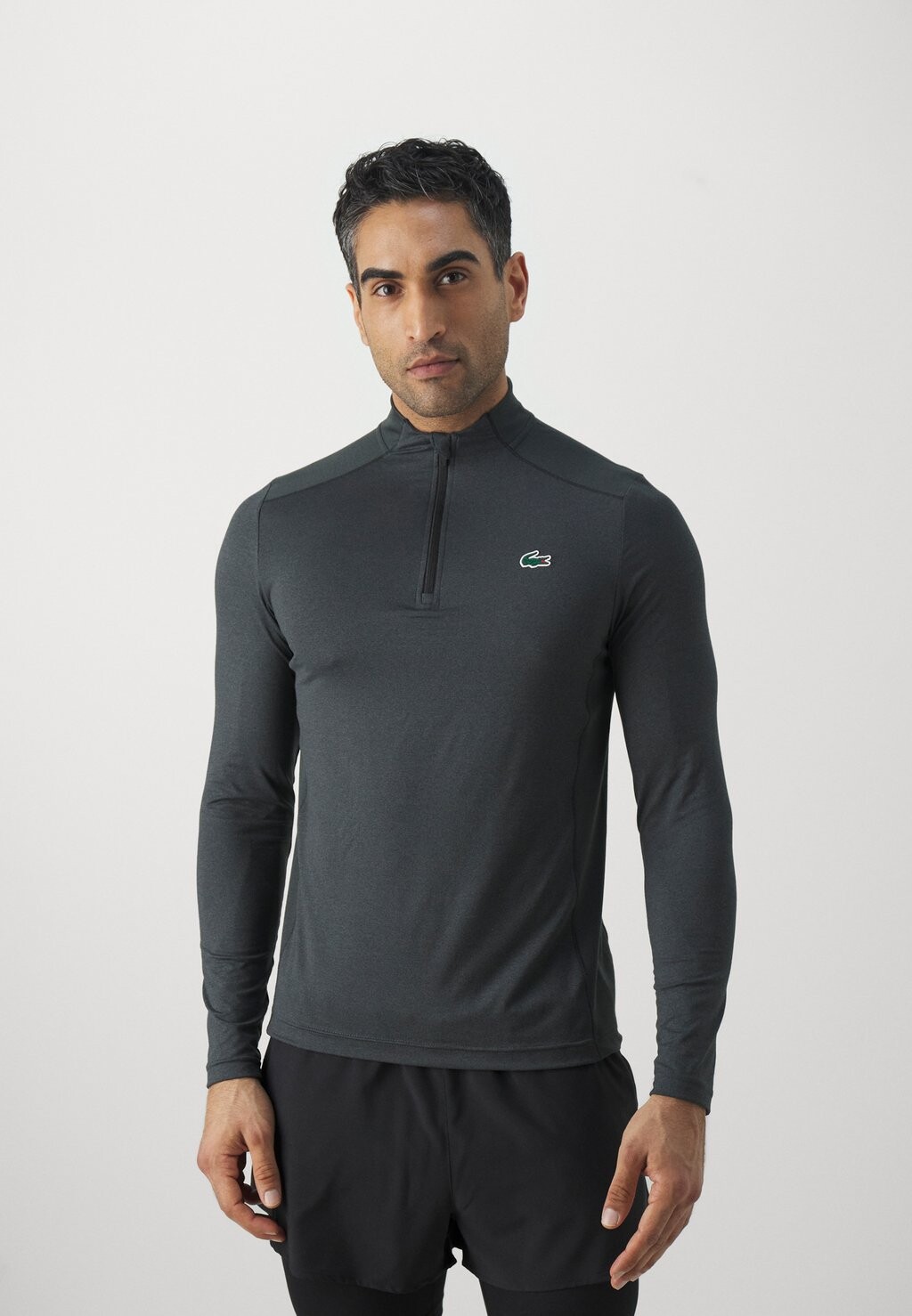 

Топ с длинными рукавами ACTIVE TRAINING Lacoste Sport, цвет heather fusain/heather fusain
