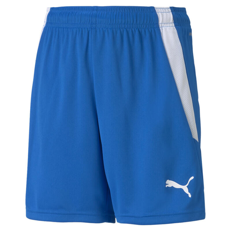 

Футбольные шорты teamLIGA молодежные PUMA Electric Blue Lemonade White