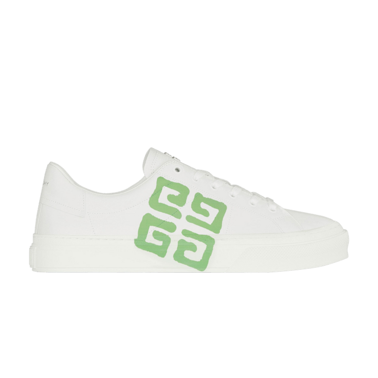 

Кроссовки Givenchy City Sport '4G Tag Effect - White Mint Green', белый
