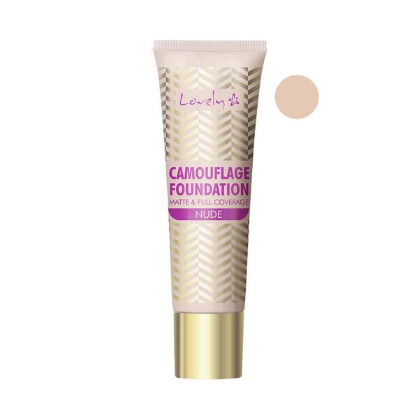 

Тональная основа под макияж 2 нюд, 25 г Lovely Camouflage foundation, цвет 2 nude