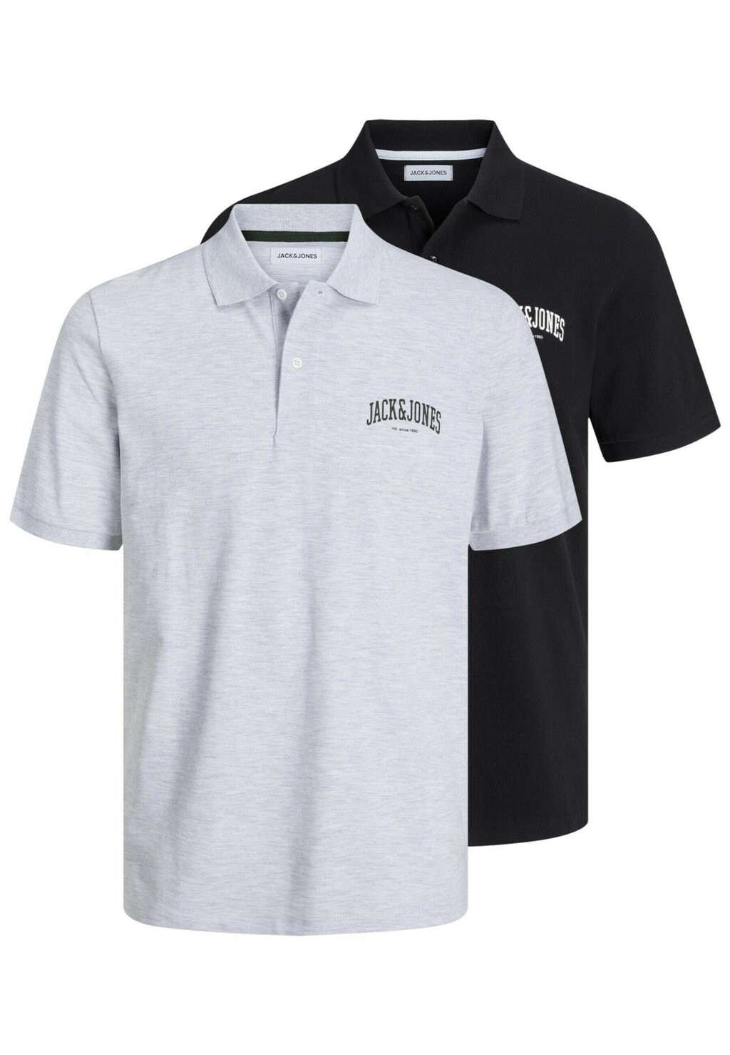 

Рубашка поло JOSH 2 PACK Jack & Jones, серый