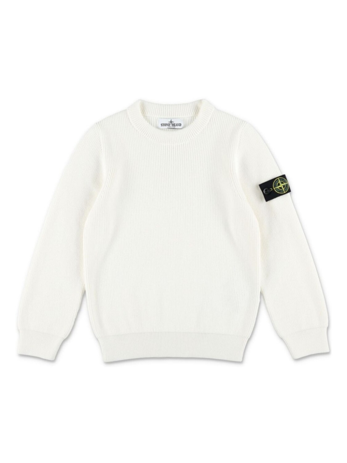 

Толстовка с изображением компаса от Stone Island Junior, белый