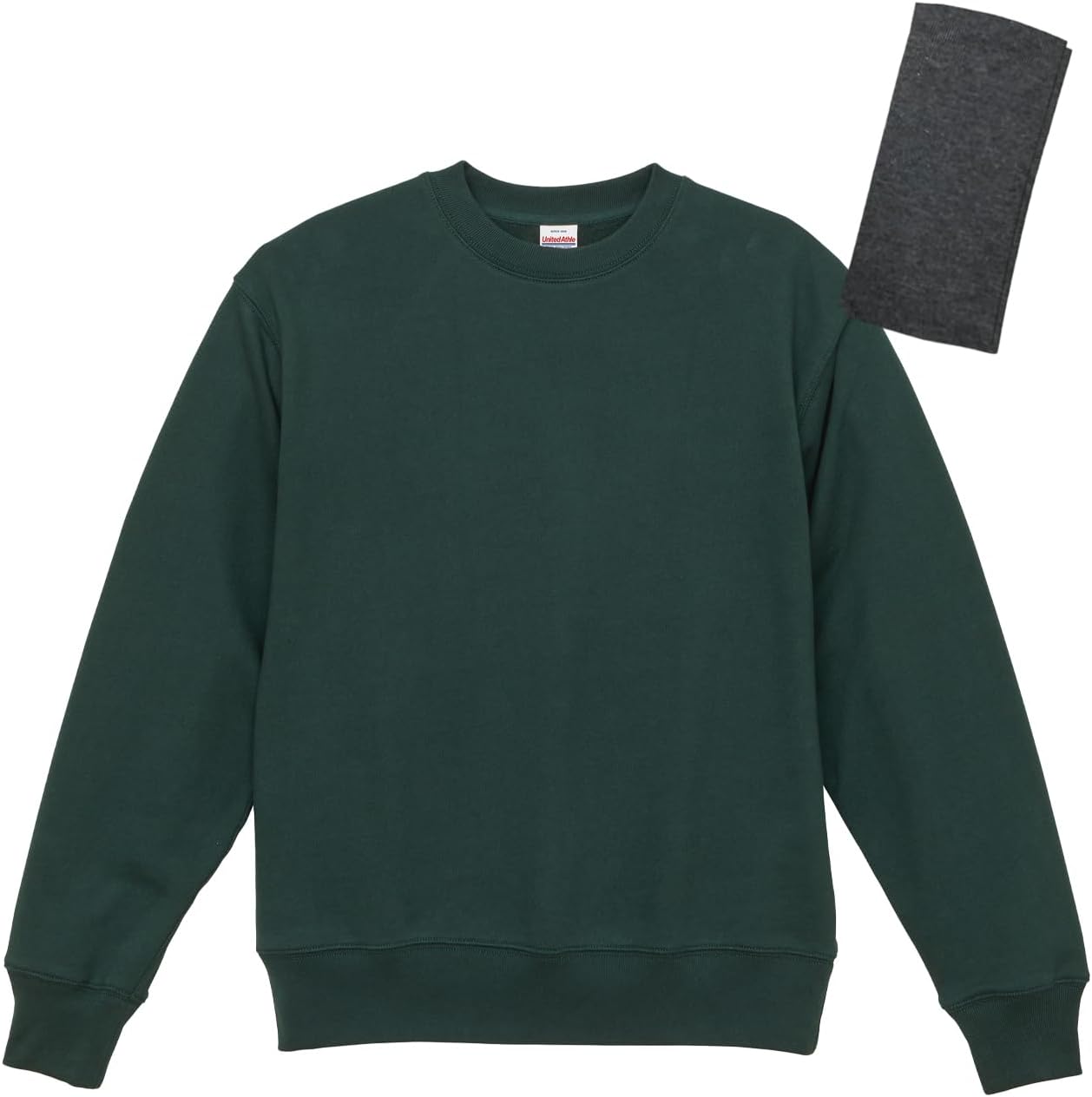 

Мужская толстовка United Athle 576901 из плотной ткани весом 12,7 унций с круглым вырезом и ворсистой подкладкой, зеленый