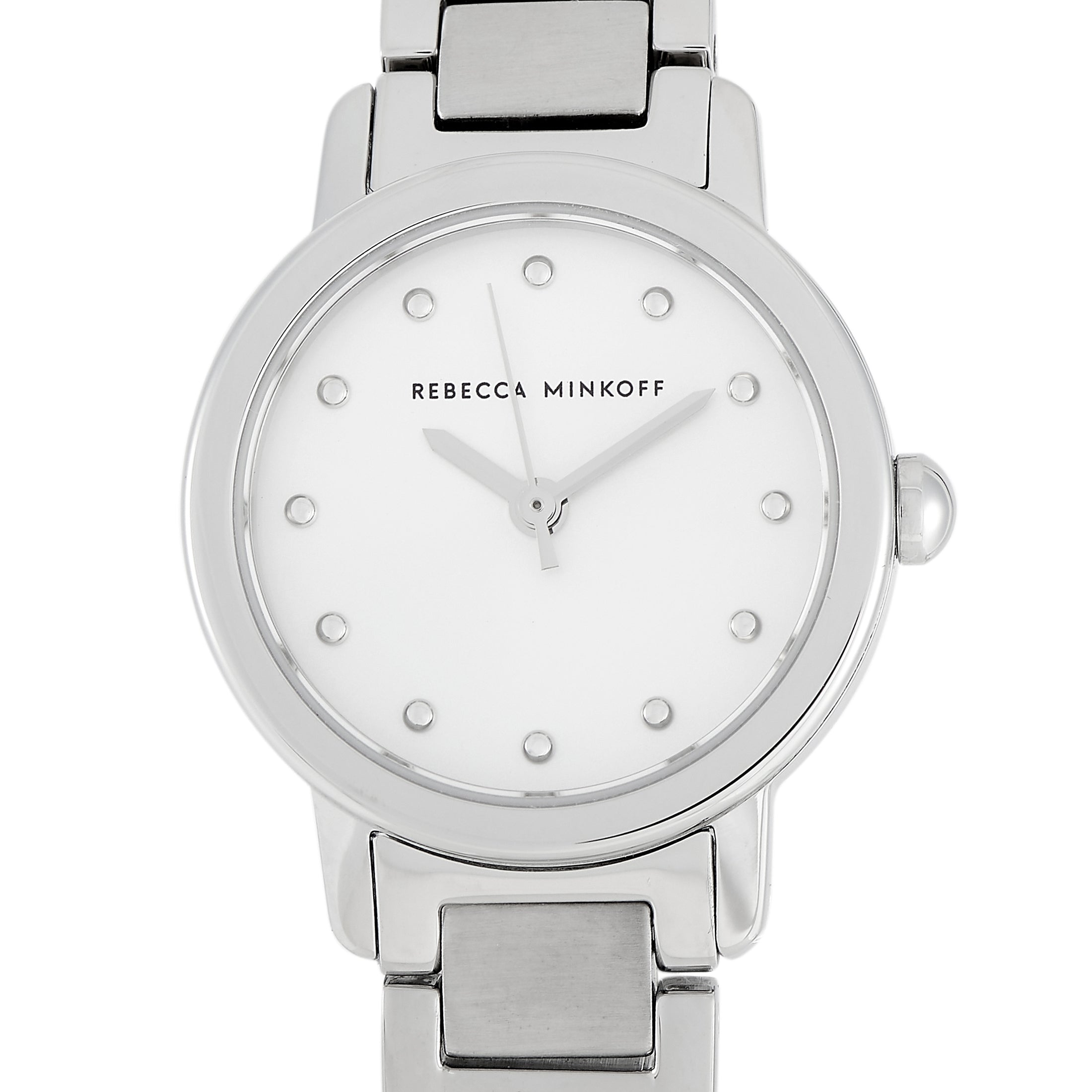 

Женские кварцевые часы Rebecca Minkoff из нержавеющей стали 2200332, цвет multi