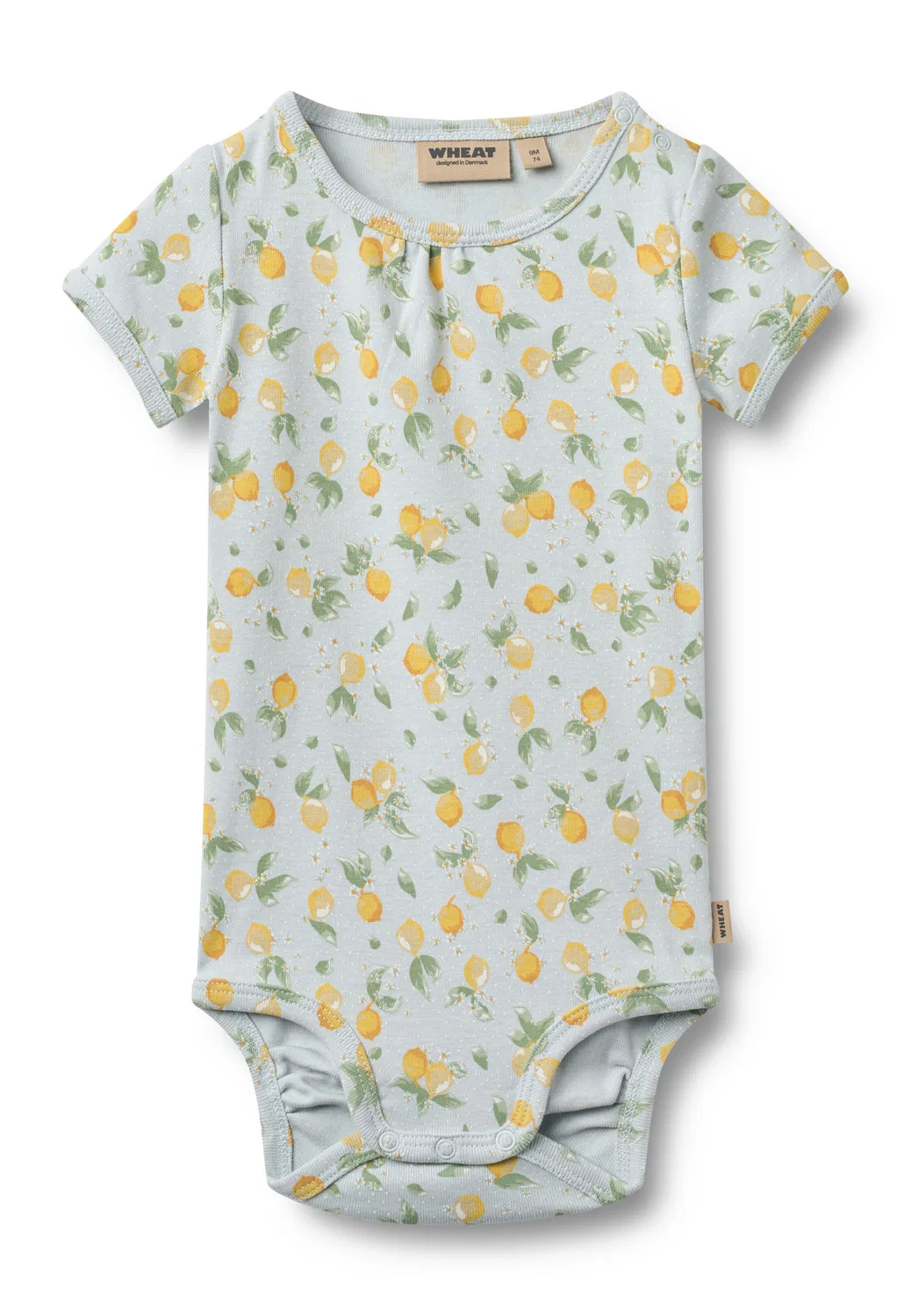 Комбинезон/боди 'Линетт' Wheat, Pastel Blue