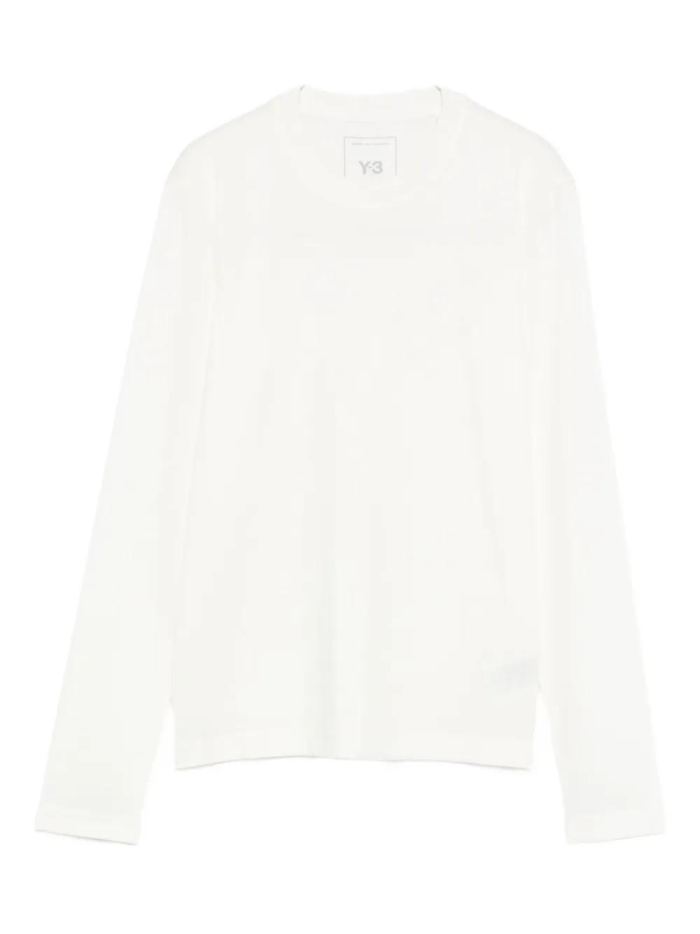 

Лонгслив с круглым вырезом Y-3, белый