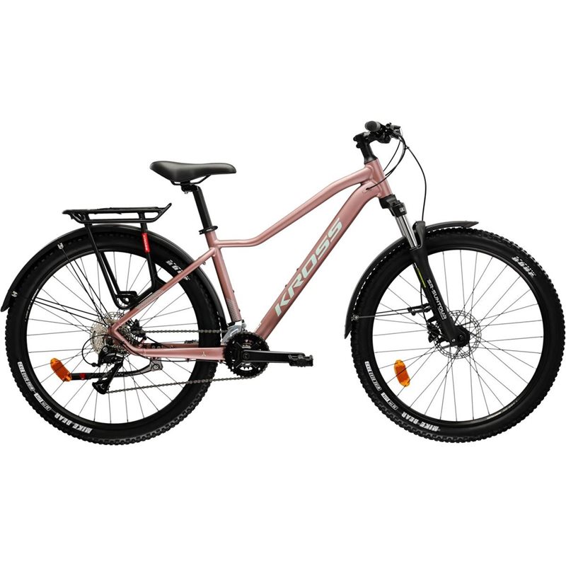 

Горный велосипед Kross Lea 4.0 EQ, розовый/небесно-голубой