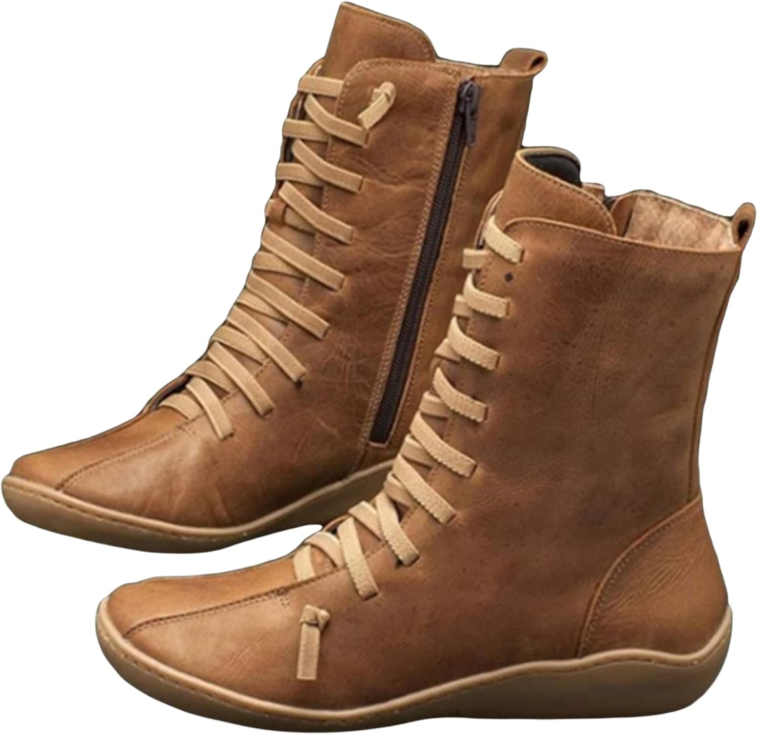 

Женские ботинки Wankang на низком каблуке Челси, из искусственной кожи, с заостренным носком, широкие, без шнуровки, короткие ботильоны, G-brown