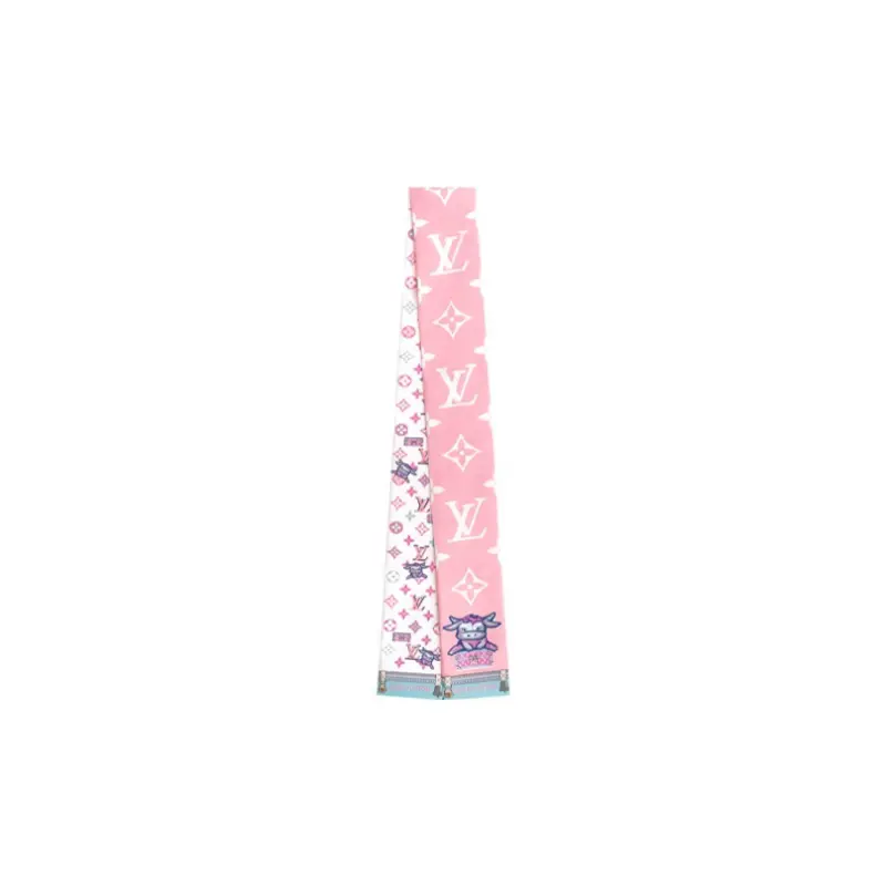 LOUIS VUITTON Унисекс розовая повязка для волос Pink