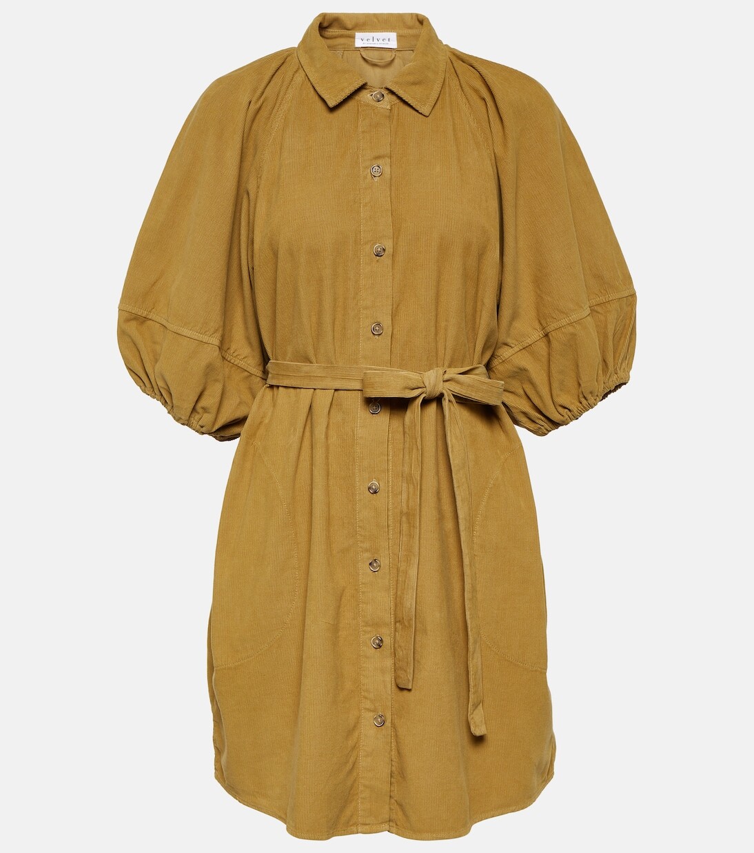 

Вельветовое мини-платье kady Velvet, бежевый