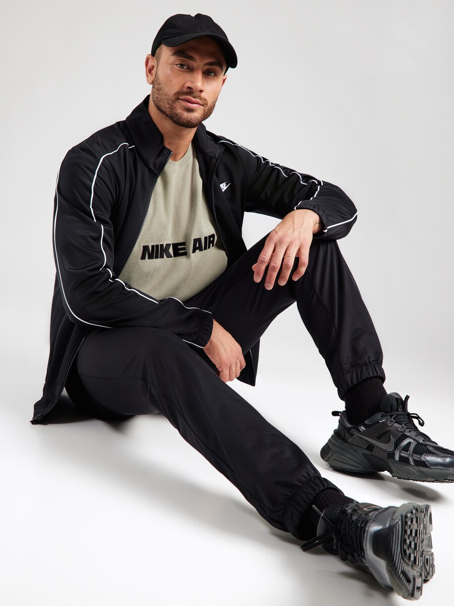 Обычный спортивный костюм Nike Sportswear Club, черный — фото 4
