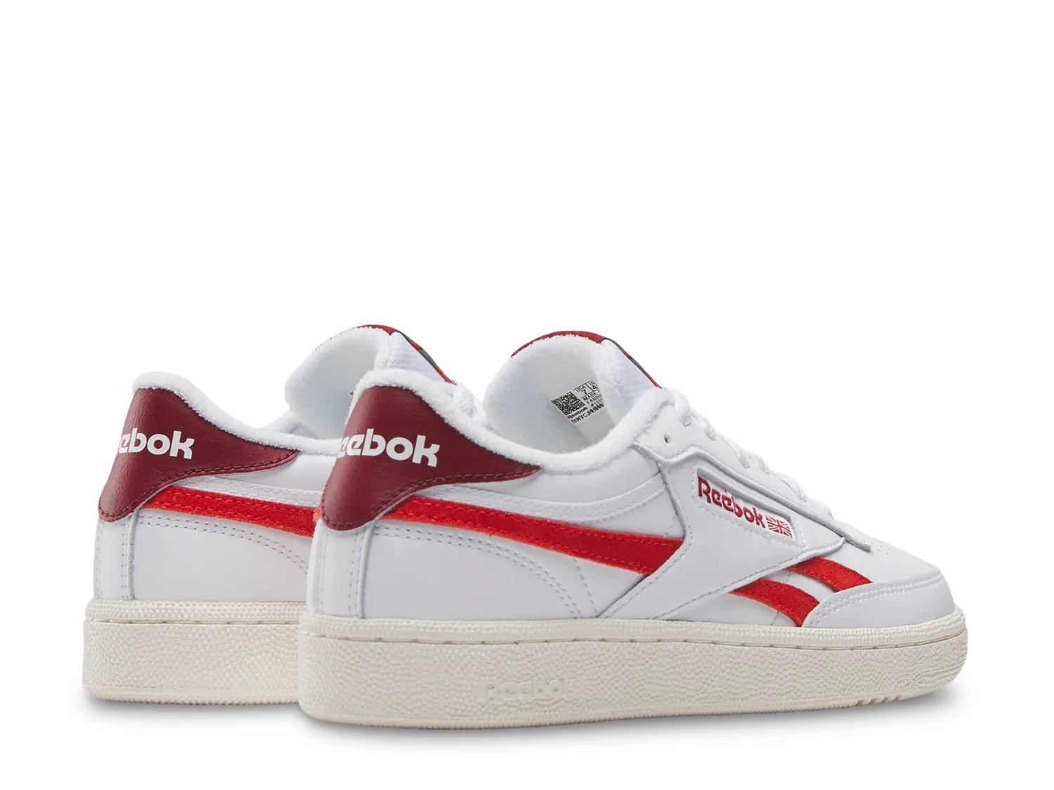 Кроссовки Reebok Club C Revenge Sneaker, белый/красный — фото 3