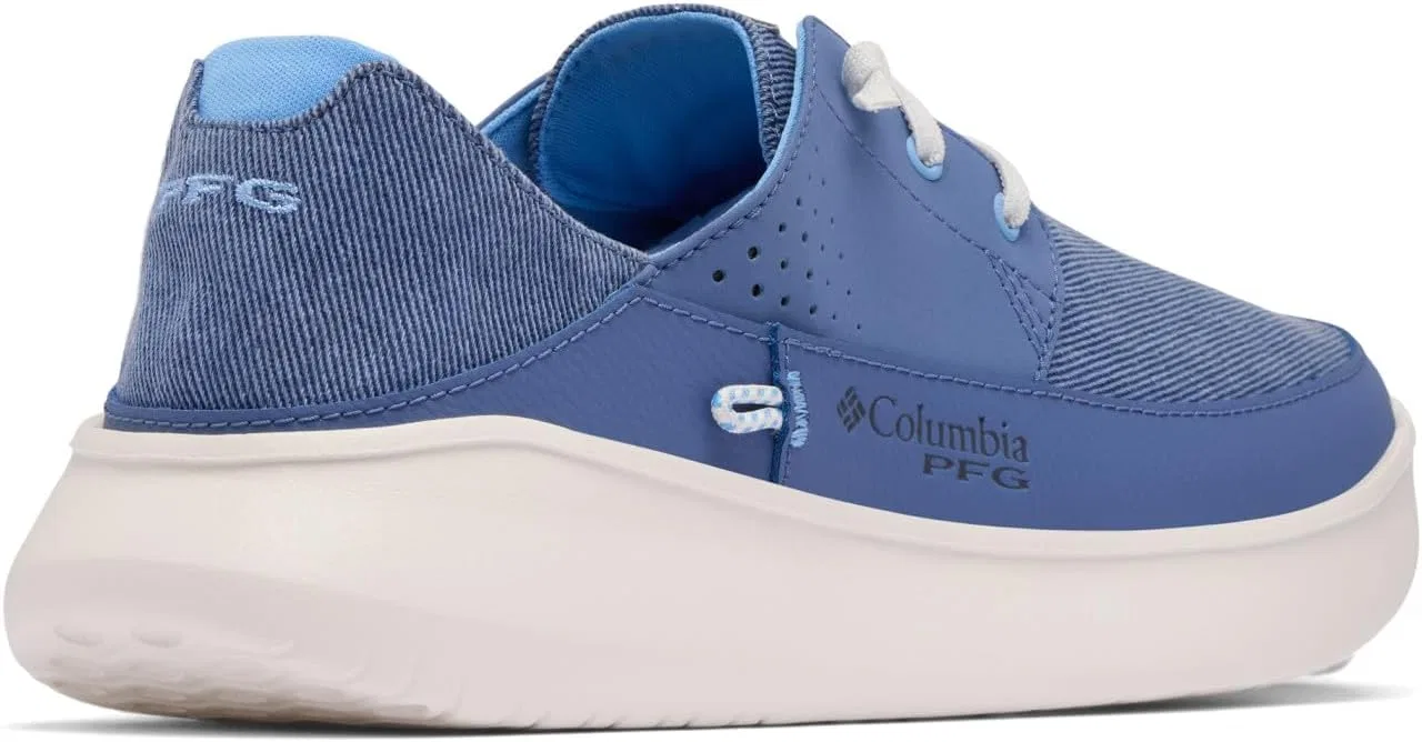 Туфли-лодочки Columbia Boatside Relaxed PFG, синий колокольчик/белая шапка — фото 3