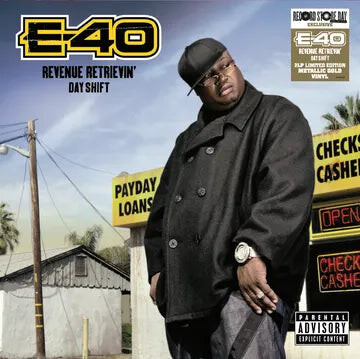 

Виниловая пластинка E-40 - Revenue Retrievin' - Day Shift (Metallic Gold Vinyl)