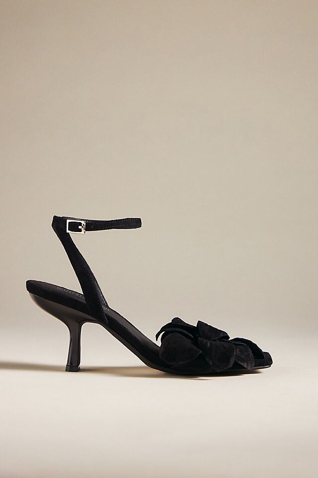 

Джеффри Кэмпбелл Essence Kitten Heels, черная замша, Черный, Джеффри Кэмпбелл Essence Kitten Heels, черная замша