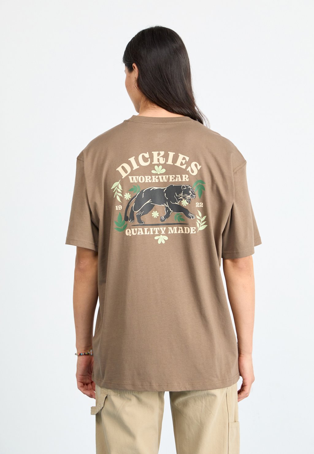 

Футболка с принтом LUCASVILLE TEE Dickies, коричневый