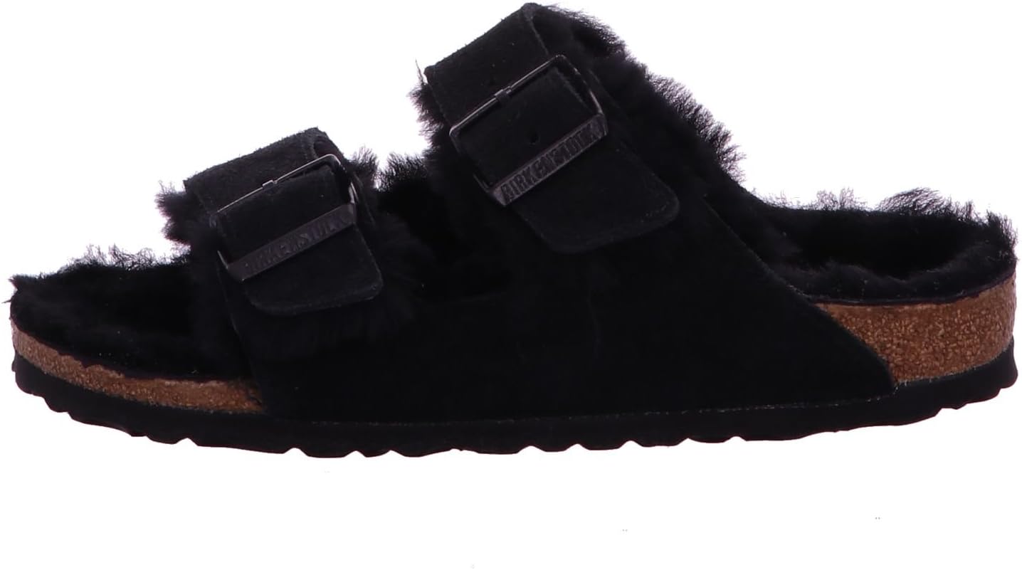 Сандалии Birkenstock Arizona Slide унисекс для взрослых, черный — фото 2