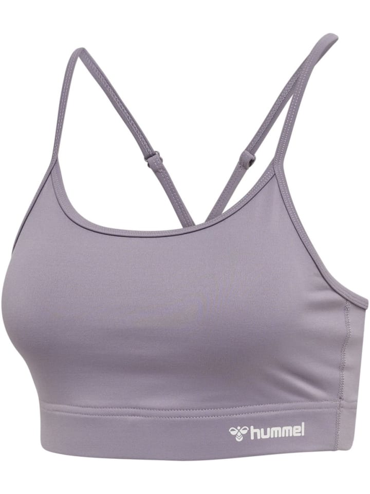 

Спортивный бюстгальтер черного цвета Hummel