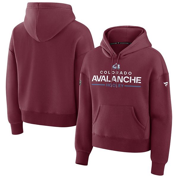 

Женский бургунди Colorado Avalanche Authentic Pro Primary пуловер-худи Fanatics