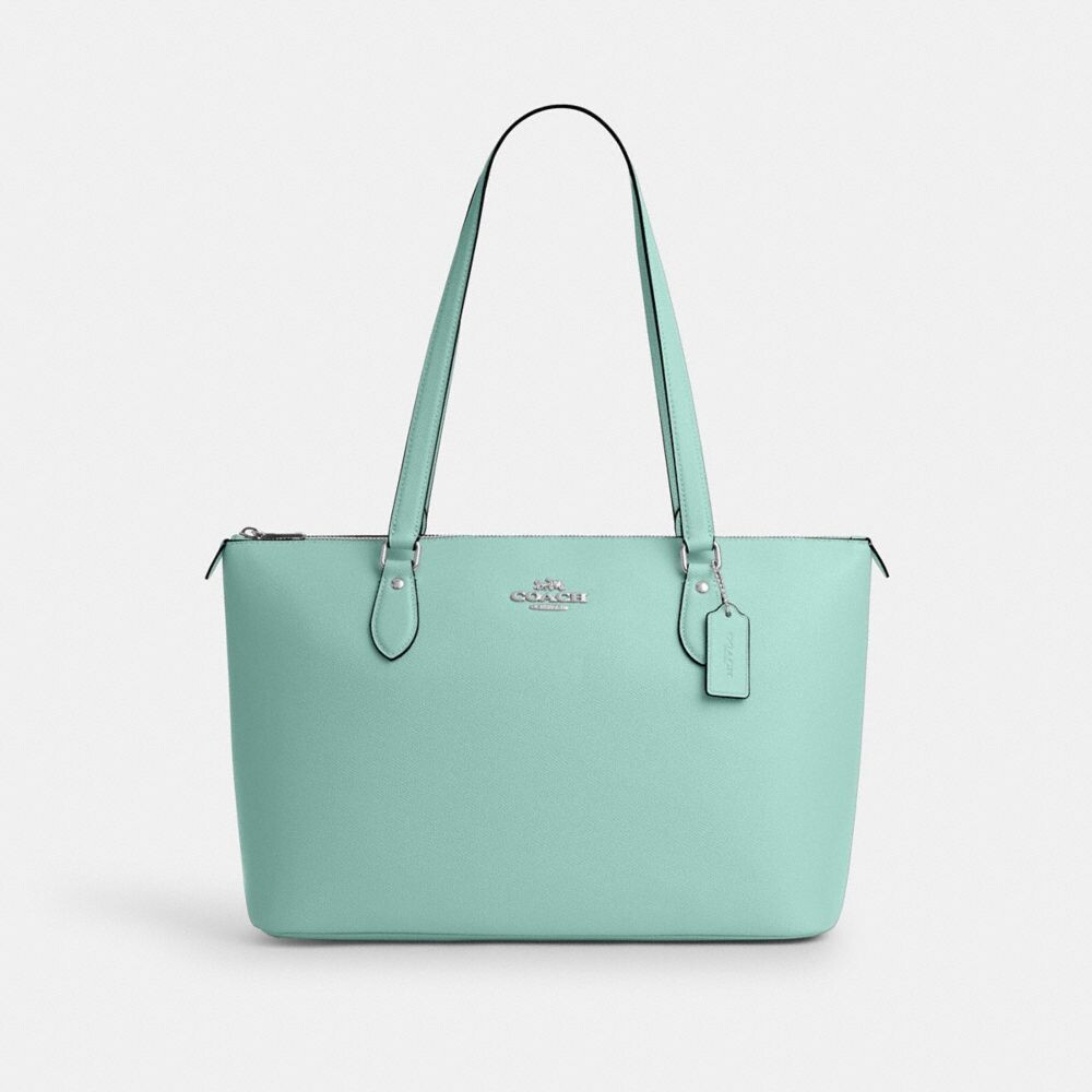

Сумка тоут COACH Gallery Tote, цвет Sv/Faded Blue, Синий, Сумка тоут COACH Gallery Tote, цвет Sv/Faded Blue