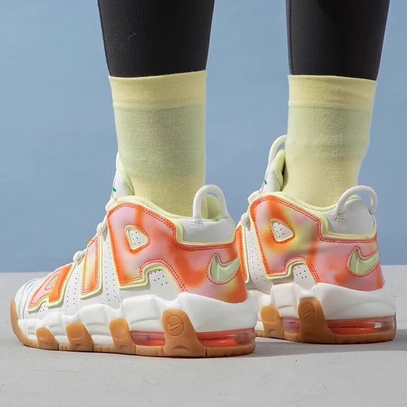 Кроссовки Air More Uptempo Everything You Need GS Nike, бежевый — фото 4