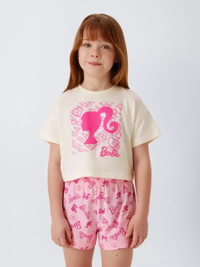Детский пижамный комплект Барби, розовый Brand Threads