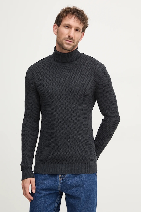 

Хлопковый свитер Lindbergh, темно-синий