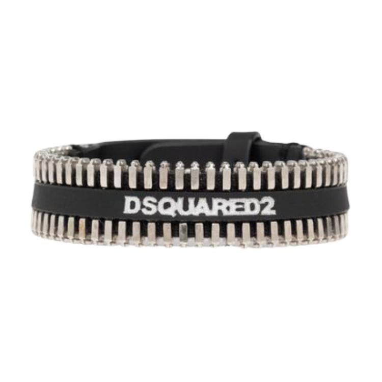 

Dsquared 2 Браслеты из телячьей кожи, женские, черный