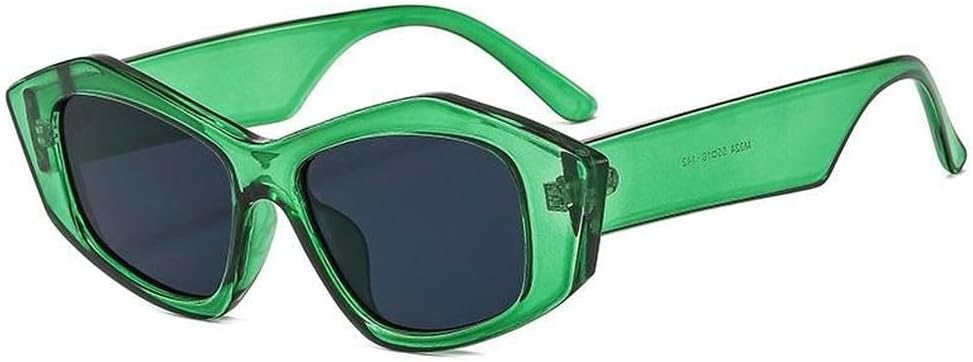 

Модные солнцезащитные очки Polygon 2027 для женщин. Популярные солнцезащитные очки с градиентным переходом для женщин. Очки с защитой от УФ-излучения UV400 MTZJH, Green Gray