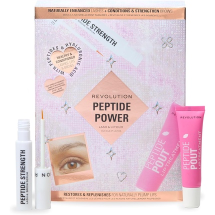 

Подарочный набор Peptide Power Lash & Lip Duo Revolution Beauty