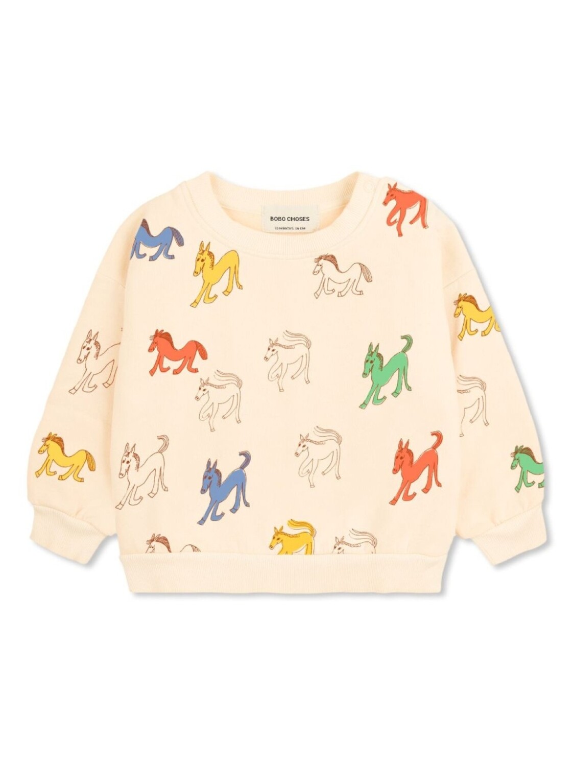 

Bobo Choses толстовка Wonder Horse, нейтральный цвет