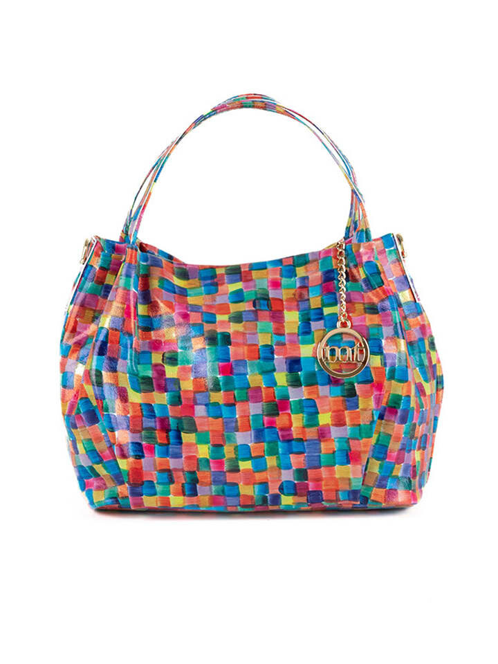 

Сумка Mia Tomazzi Leder-Henkeltasche Vittuone, цвет Bunt