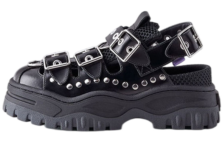 

Туфли женские повседневные Women's Casual Shoes Women's Black Eytys