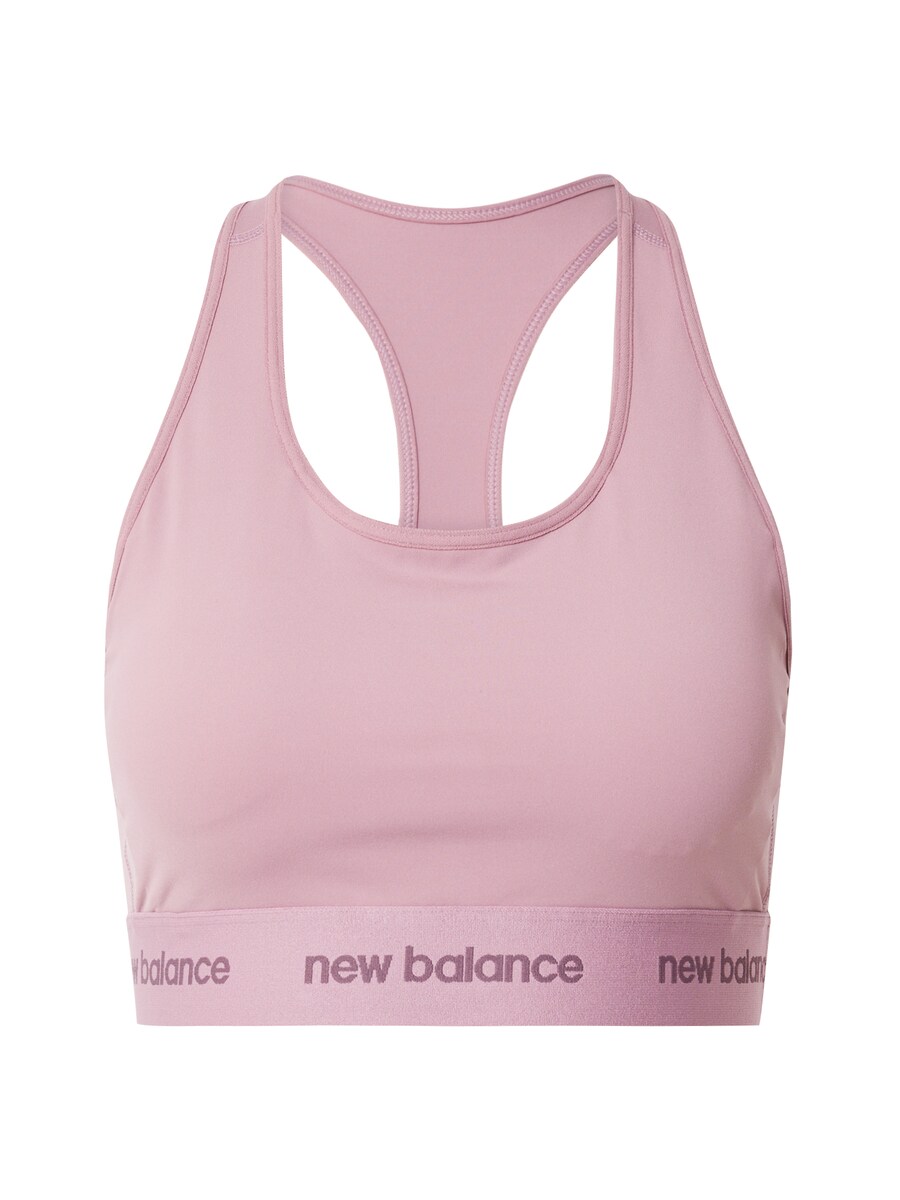 

Спортивный бюстгальтер без косточек new balance, розовый