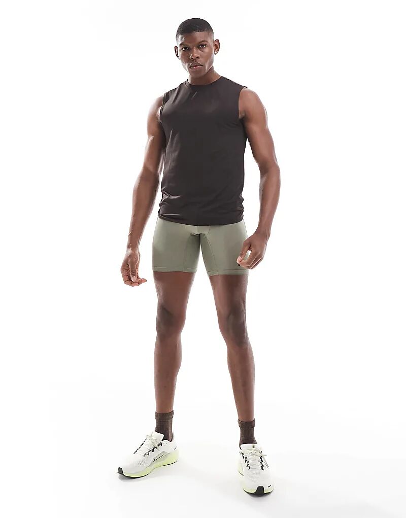

Шорты Nike Pro Training Dri-FIT цвета хаки Nike Training