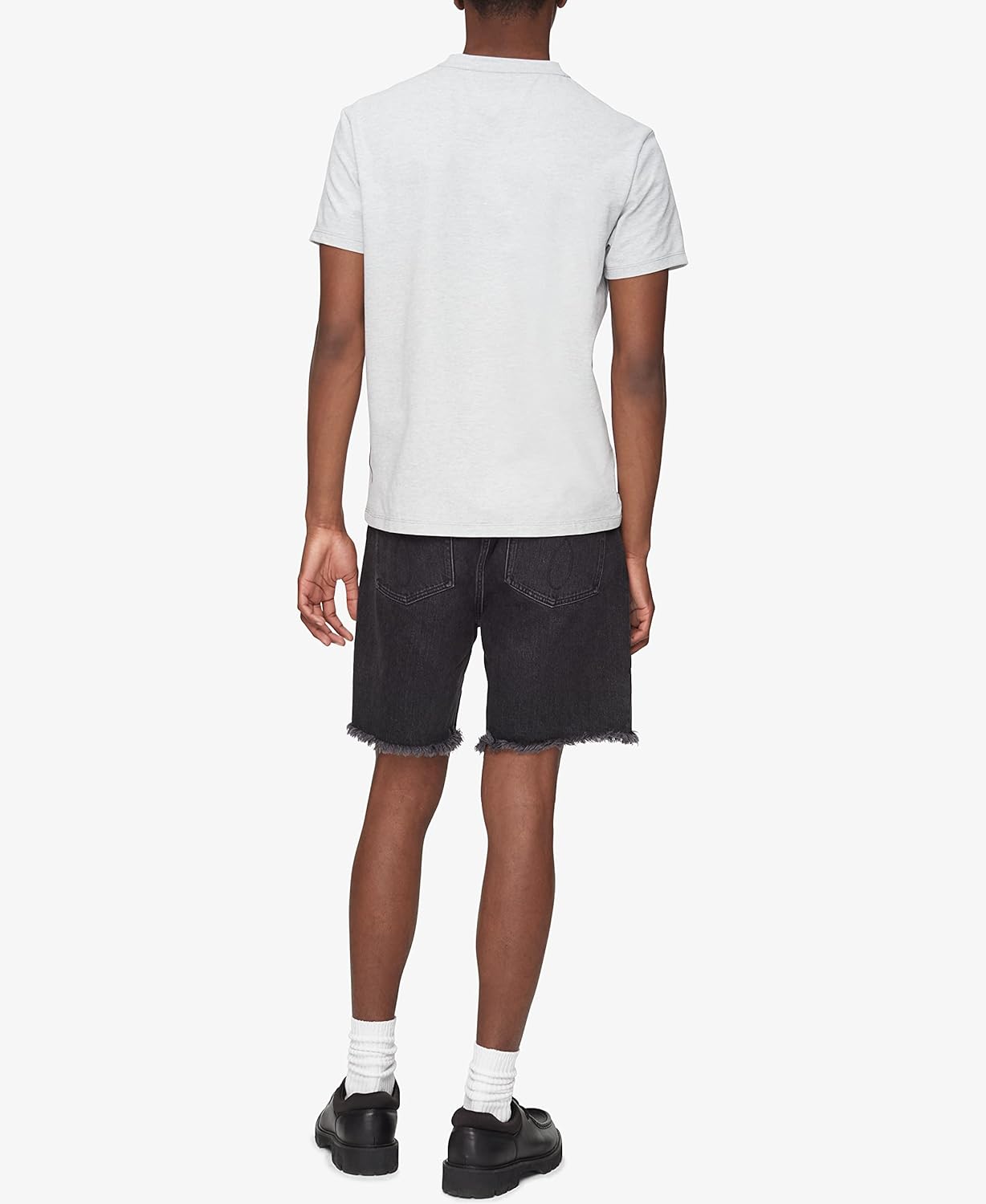 Мужская футболка Calvin Klein Move Tech Pique, Heroic Grey Heather — фото 2