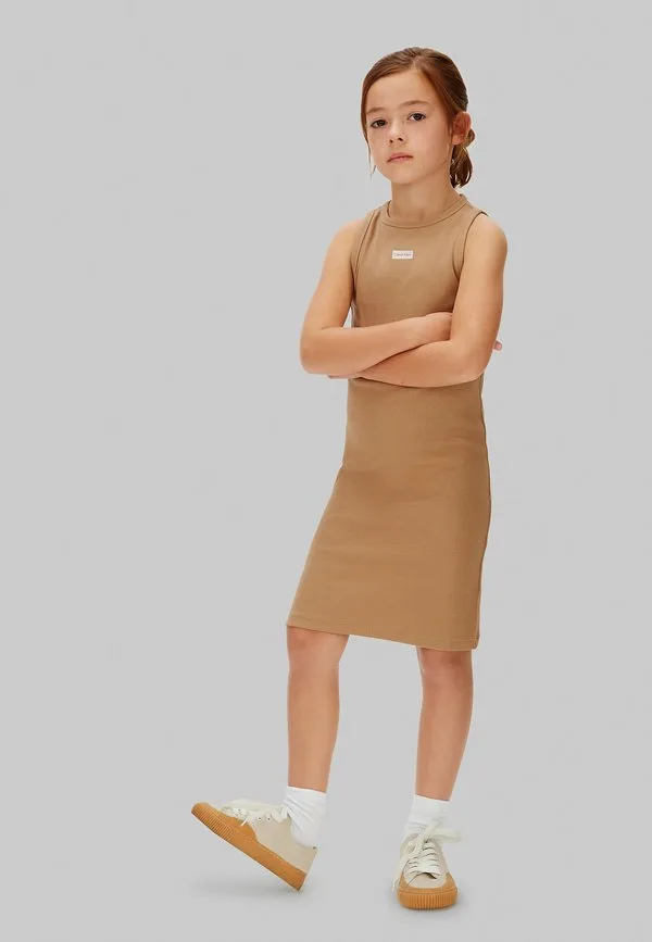 Платье без рукавов из трикотажа Calvin Klein Jeans, Tigers Eye