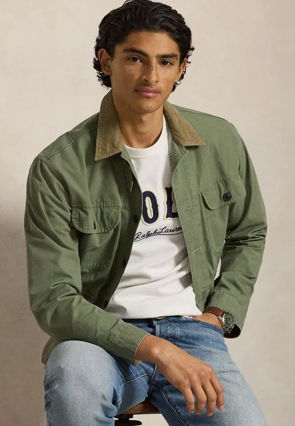 Футболка приталенного кроя с принтом логотипа в западном стиле. Polo Ralph Lauren, Deckwash White — фото 4