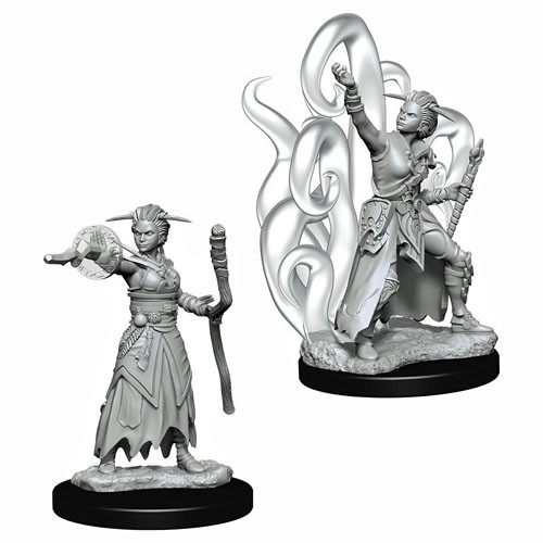 

Миниатюра WizKids/NECA D&D Nolzur's Marvelous Unpainted Minis: W10 Female Human Warlock