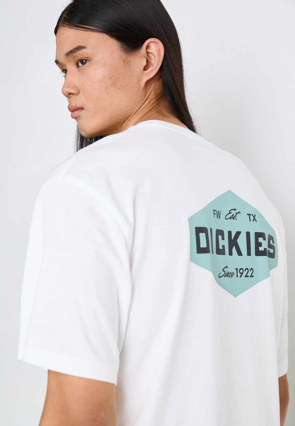 

Футболка с принтом GRAPHIC TEE Dickies, белый