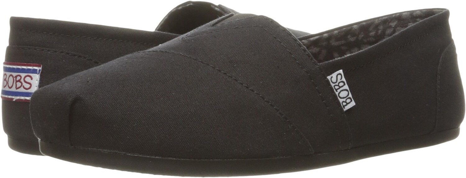 Лоферы BOBS from SKECHERS Bobs Plush - Peace and Love, черный