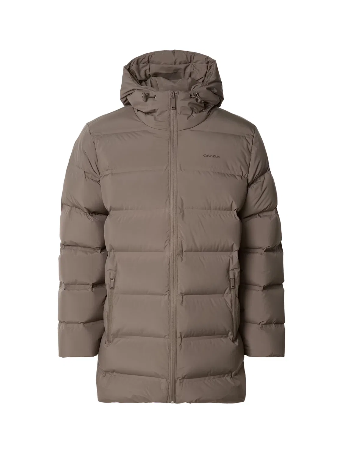 Зимняя куртка Calvin Klein Regular, коричневый