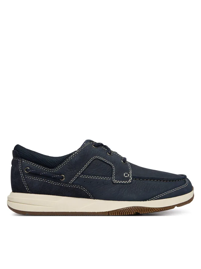 Clarks Туфли на шнуровке Sailview 26176972, темно-синие