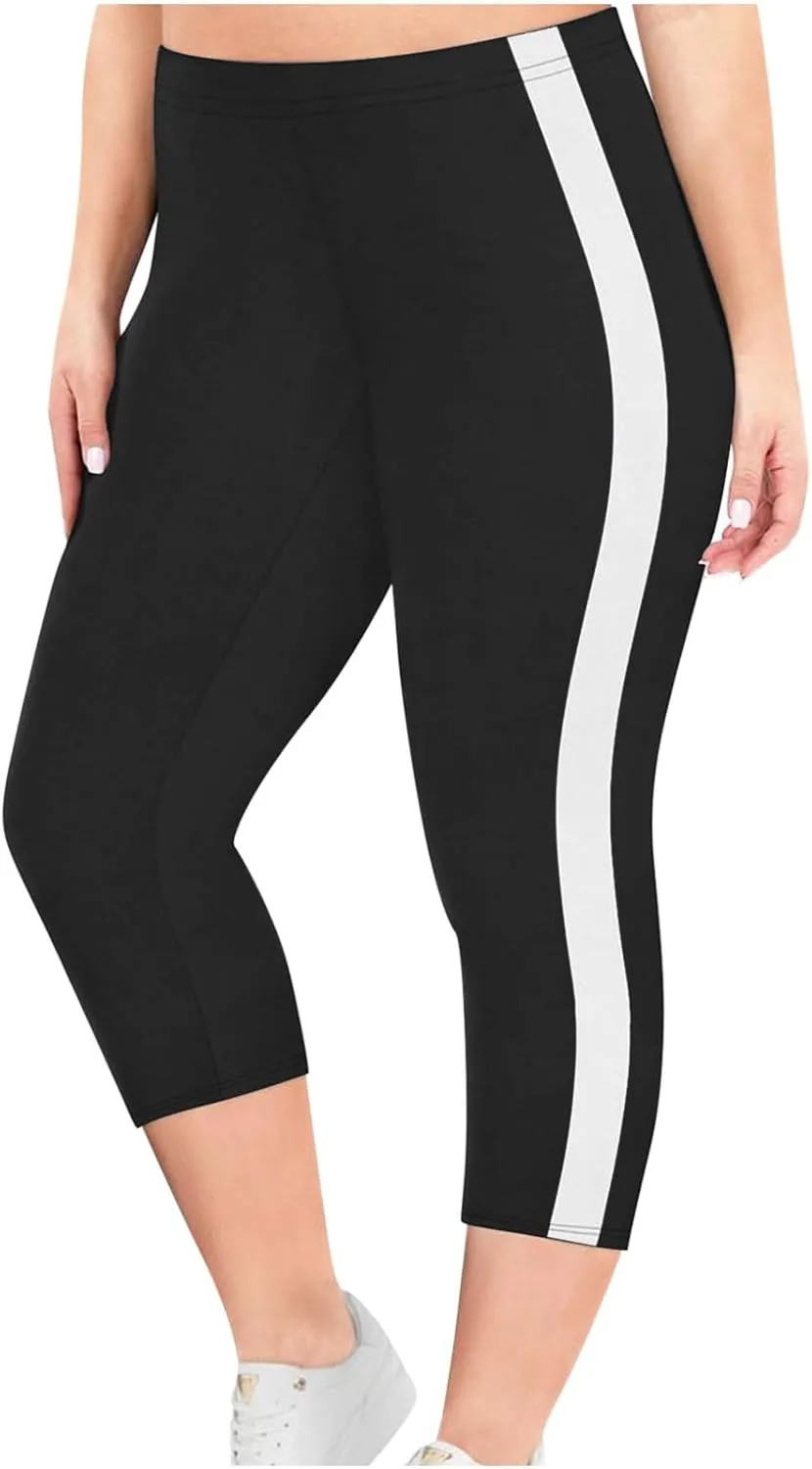 

Женские высокие йога-штаны JOAU с цветными блоками для тренировок