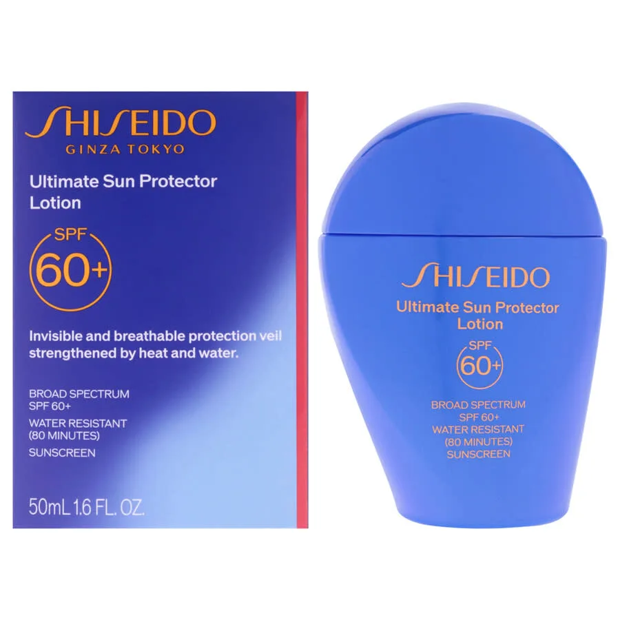 Солнцезащитное молочко для женщин Shiseido Ultimate SPF 60+, 1,6 унции, Уход за кожей 843711422460