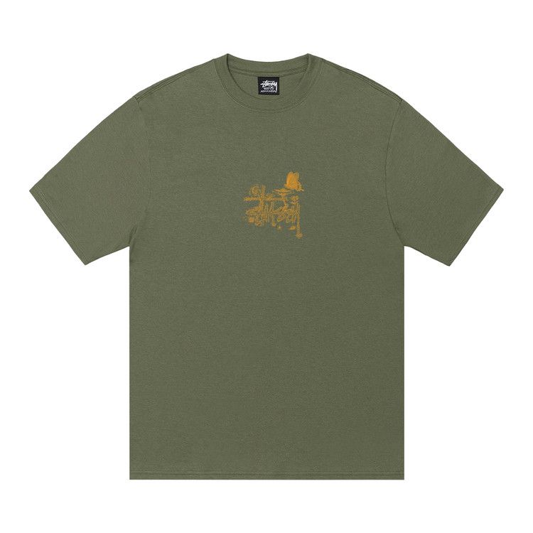 

Футболка Stussy In Bloom Tee, Olive